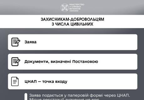 Спрощено отримання статусів особи з інвалідністю внаслідок війни та члена сім&rsquo;ї загиблого захисника і захисниці