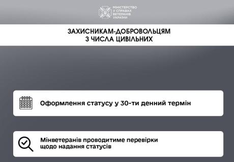 Спрощено отримання статусів особи з інвалідністю внаслідок війни та члена сім&rsquo;ї загиблого захисника і захисниці