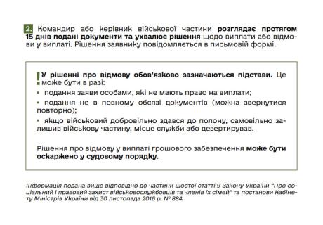 Виплати родинам військових у разі полону або зникнення безвісти