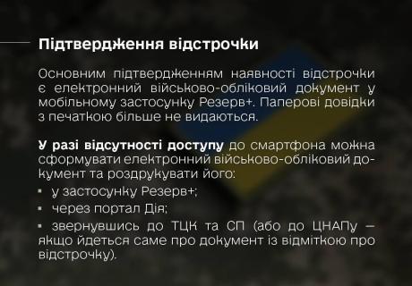 Відстрочка після повернення з полону